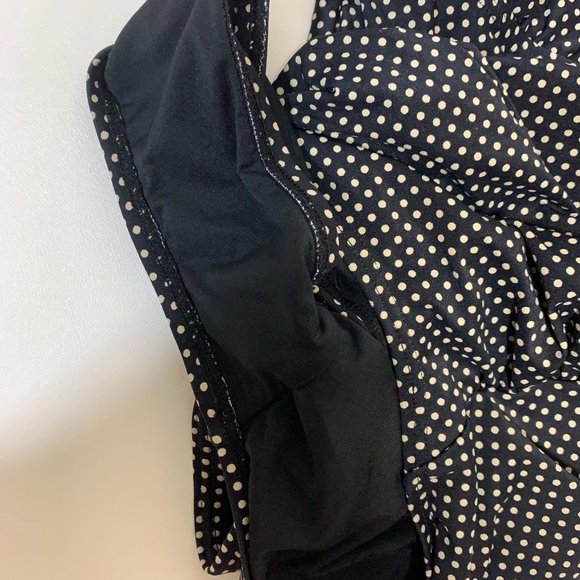 DKNY‎ Polka Dot One Piece Swimsuit Women 12 - Picture 6 of 6